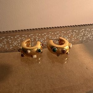 Madewell Chunky Hoop Earrings